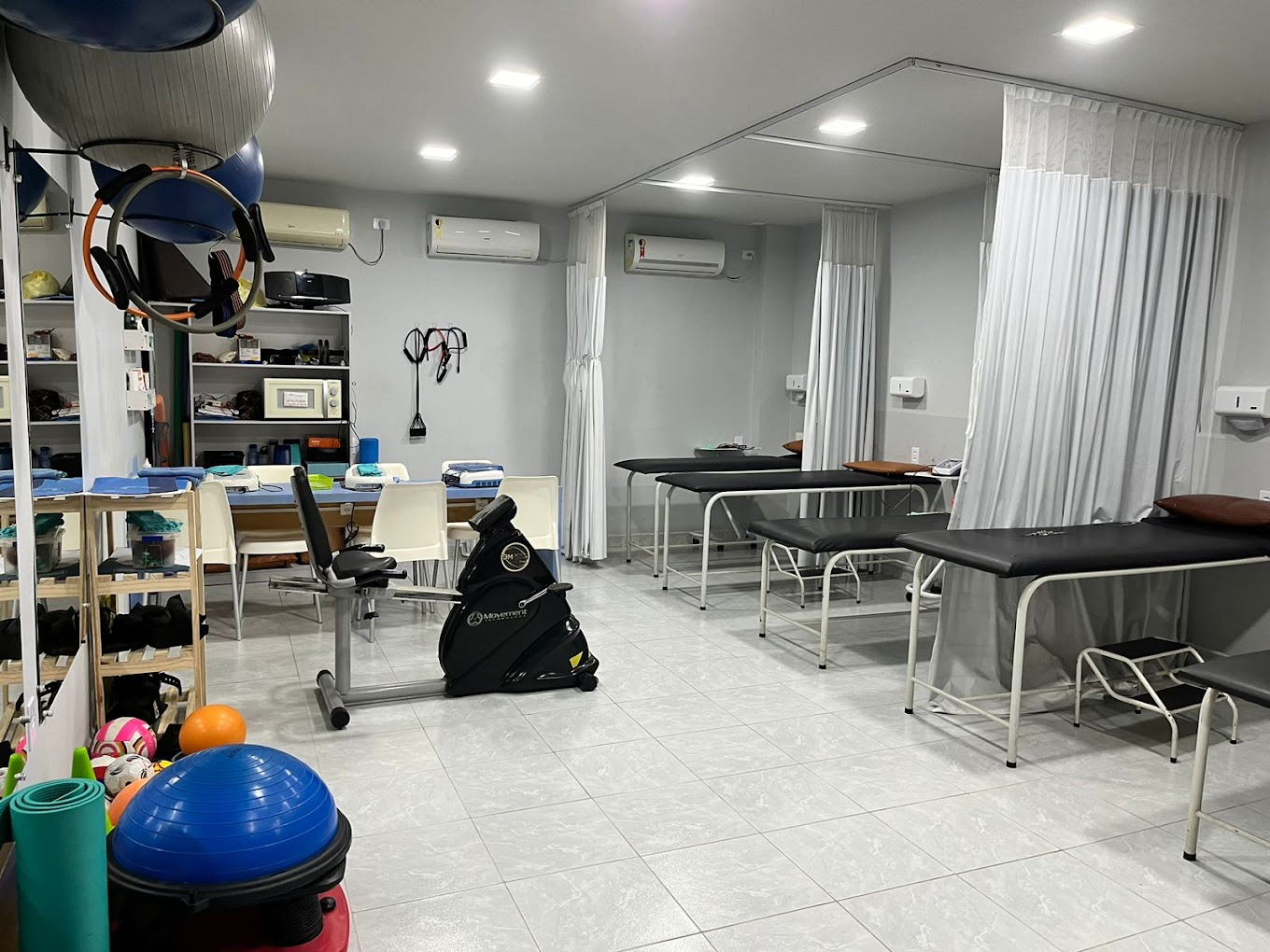 Ambiente da clínica Fisiocenter