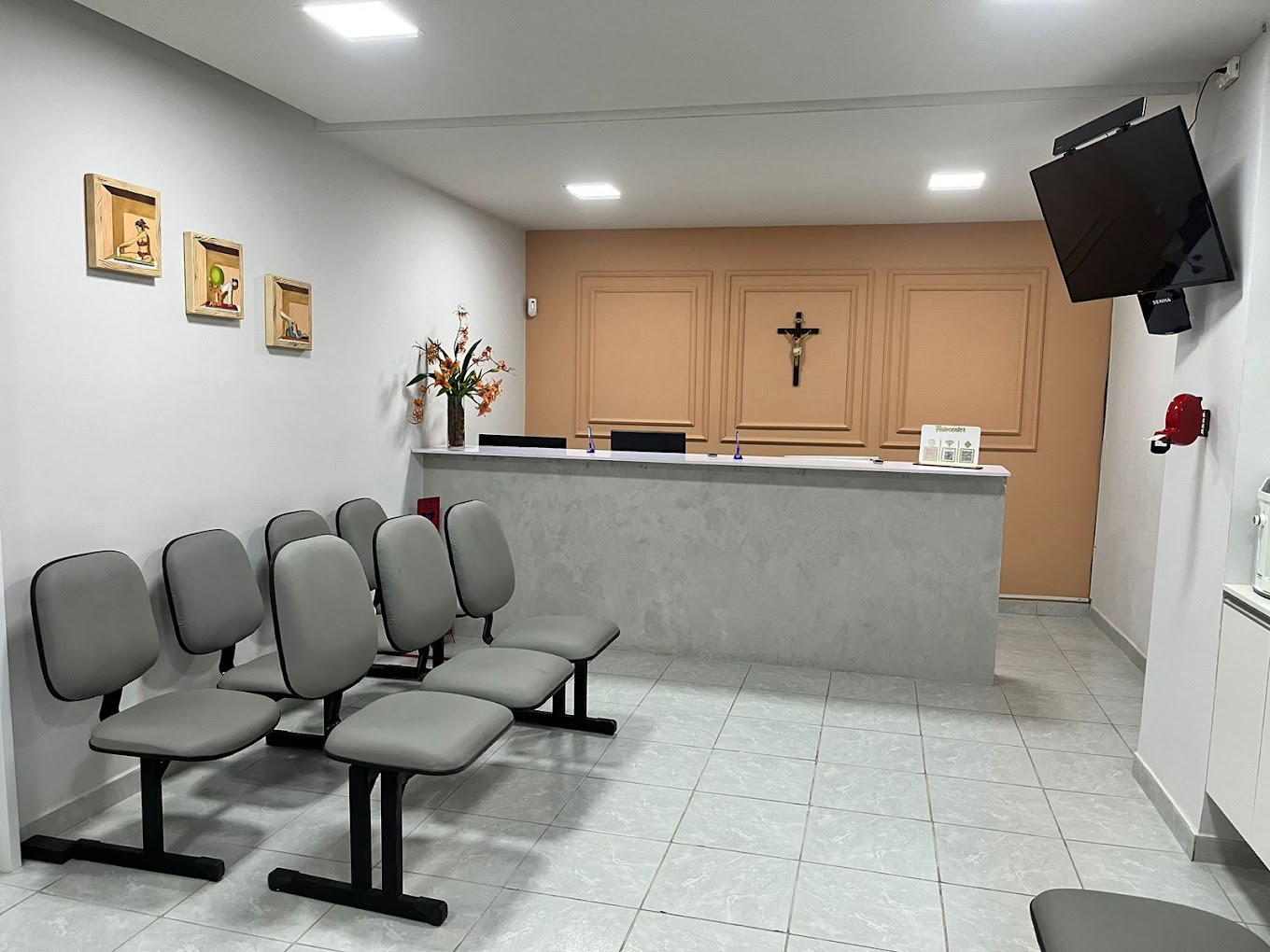 Ambiente da clínica Fisiocenter