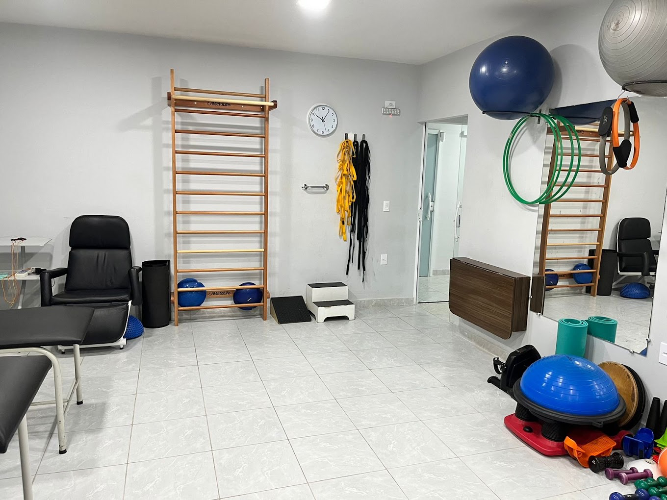 Ambiente da clínica Fisiocenter